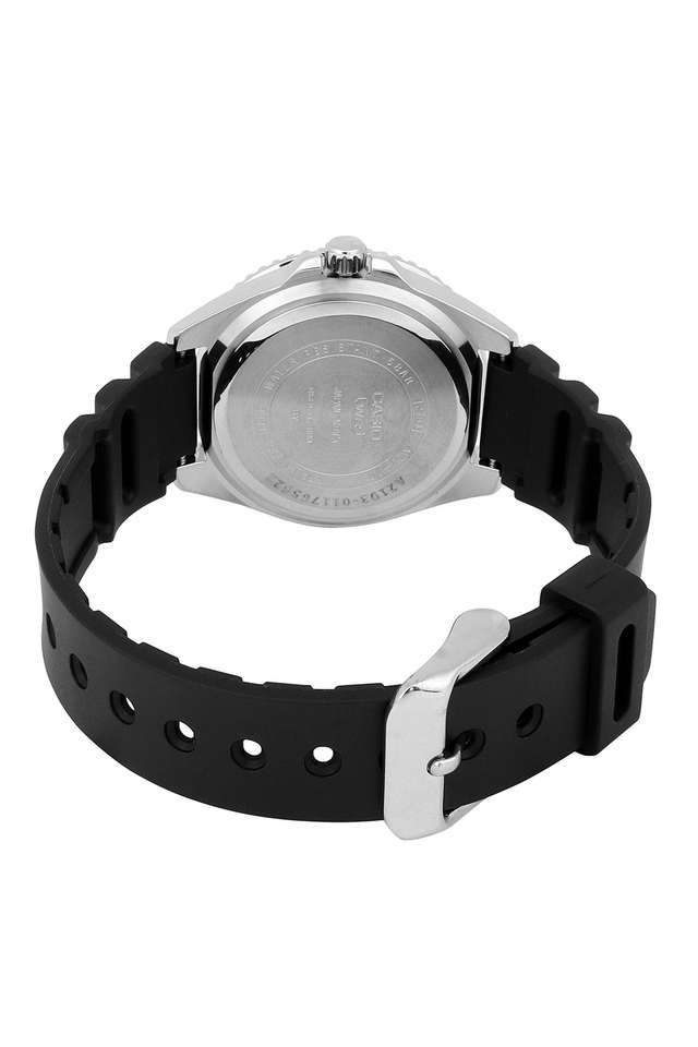 Enticer-42-x-38.5-x-10.4-mm-Silver-Dial-Resin-Analogue-Watch-For-Men---A2193