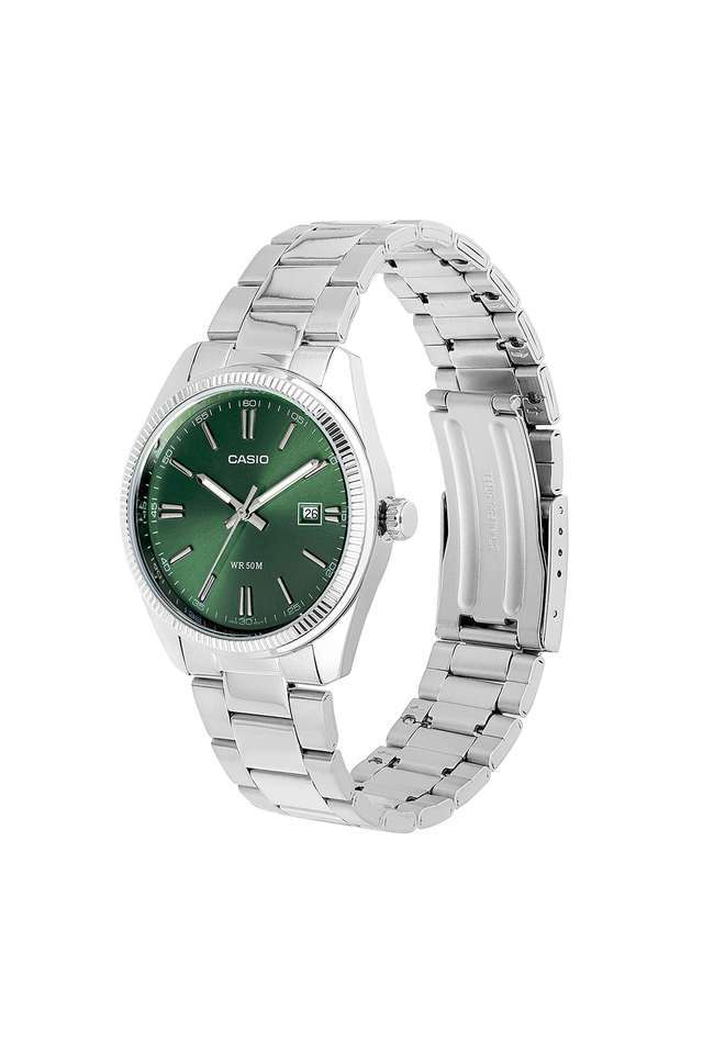 Enticer-44.2x38.5x9.2-mm-Green-Dial-Stainless-Steel-Analogue-Wrist-Watch-For-Men---A2262