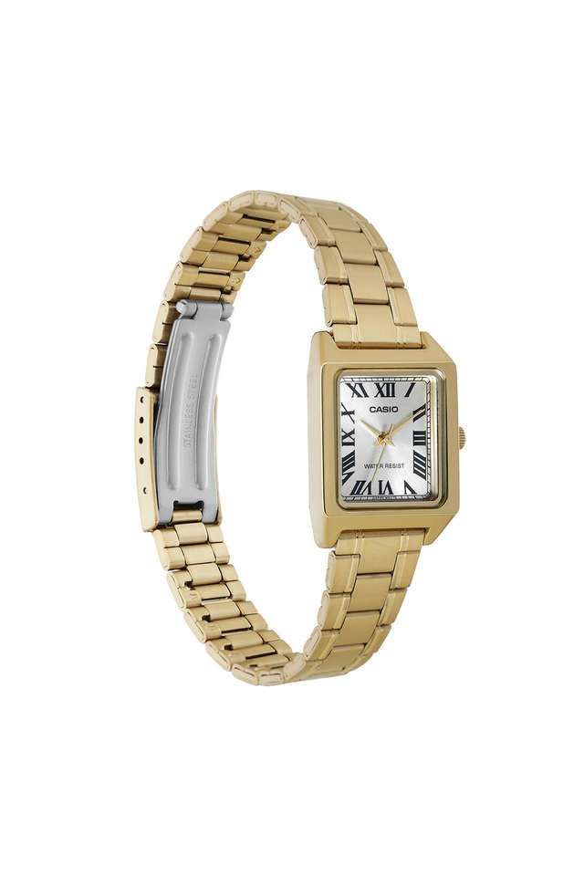 Buy Casio Gold Enticer Gold Dial Analogue Quartz Stainless Steel