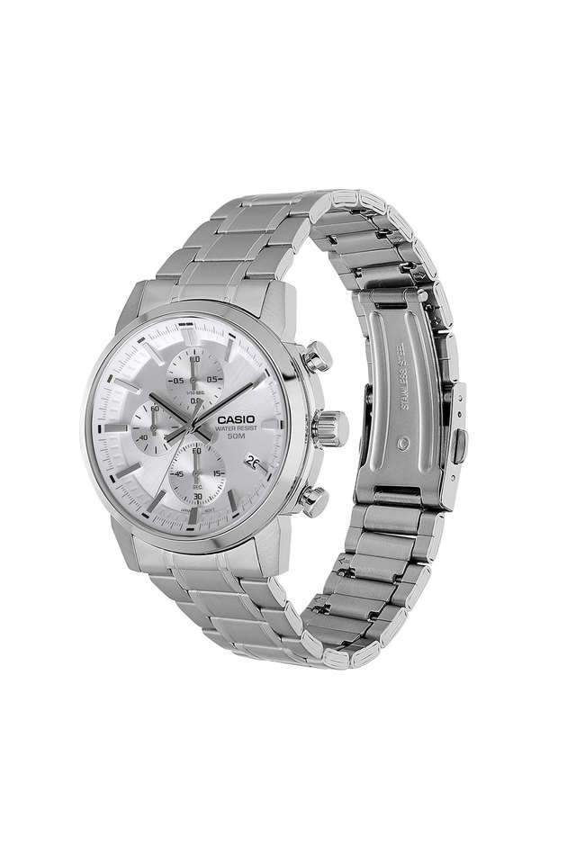Enticer-47.5x42x10.5-mm-Silver-Dial-Stainless-Steel-Analogue-Wrist-Watch-For-Men---A2305