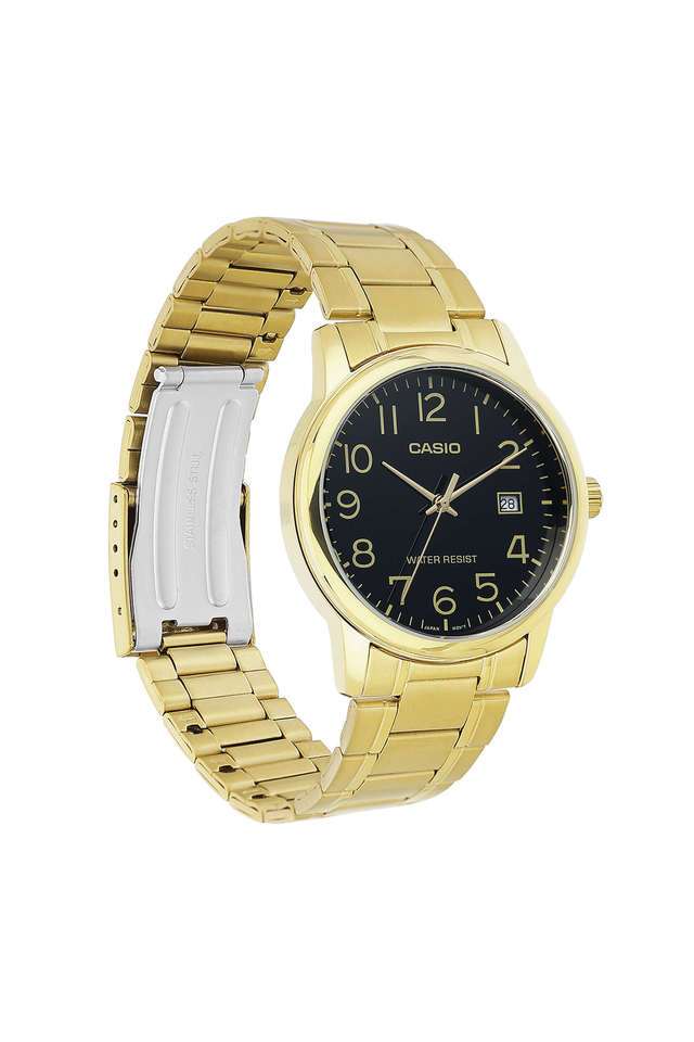 Buy Casio NoColour Enticer 44x37x9.6 mm Black Dial Stainless Steel