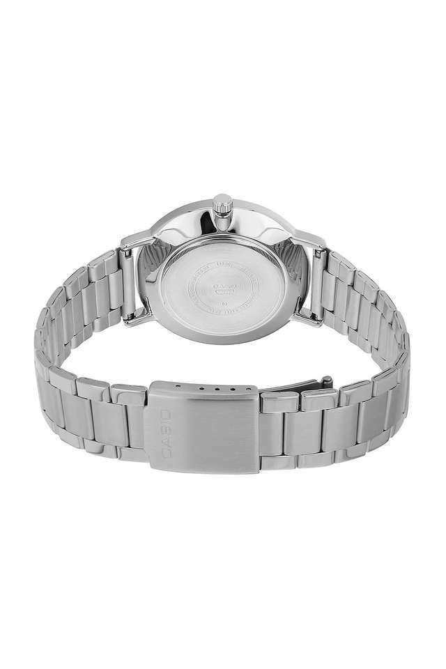 Quartz-46x40x8.2-mm-White-Dial-Stainless-Steel-Analogue-Watch-for-Men---A2350