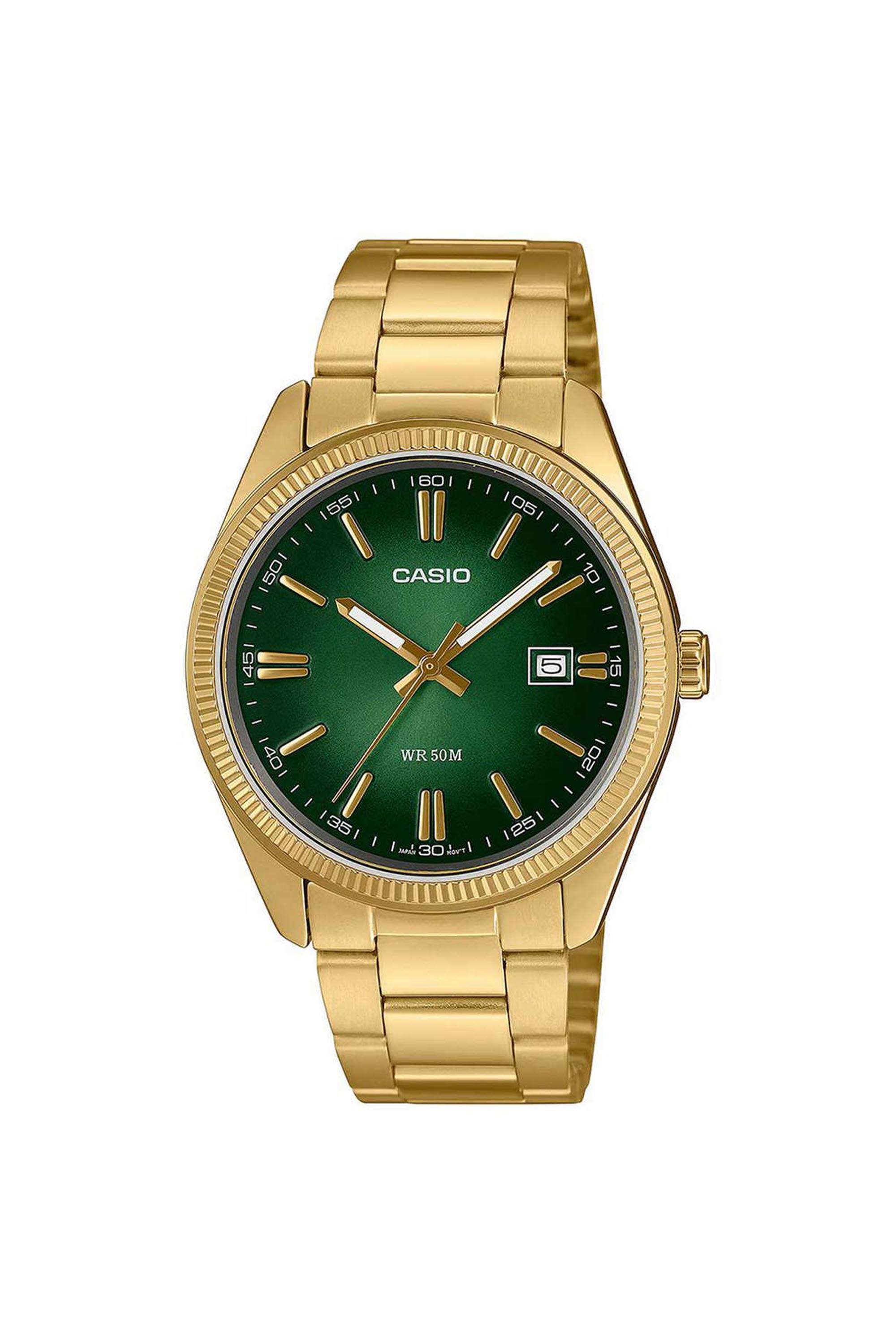 Enticer-Men-s-38.5-mm-Analogue-Quartz-Watch---Gold-Dial-with-Gold-Stainless-Steel-Strap-(WCAA2374)