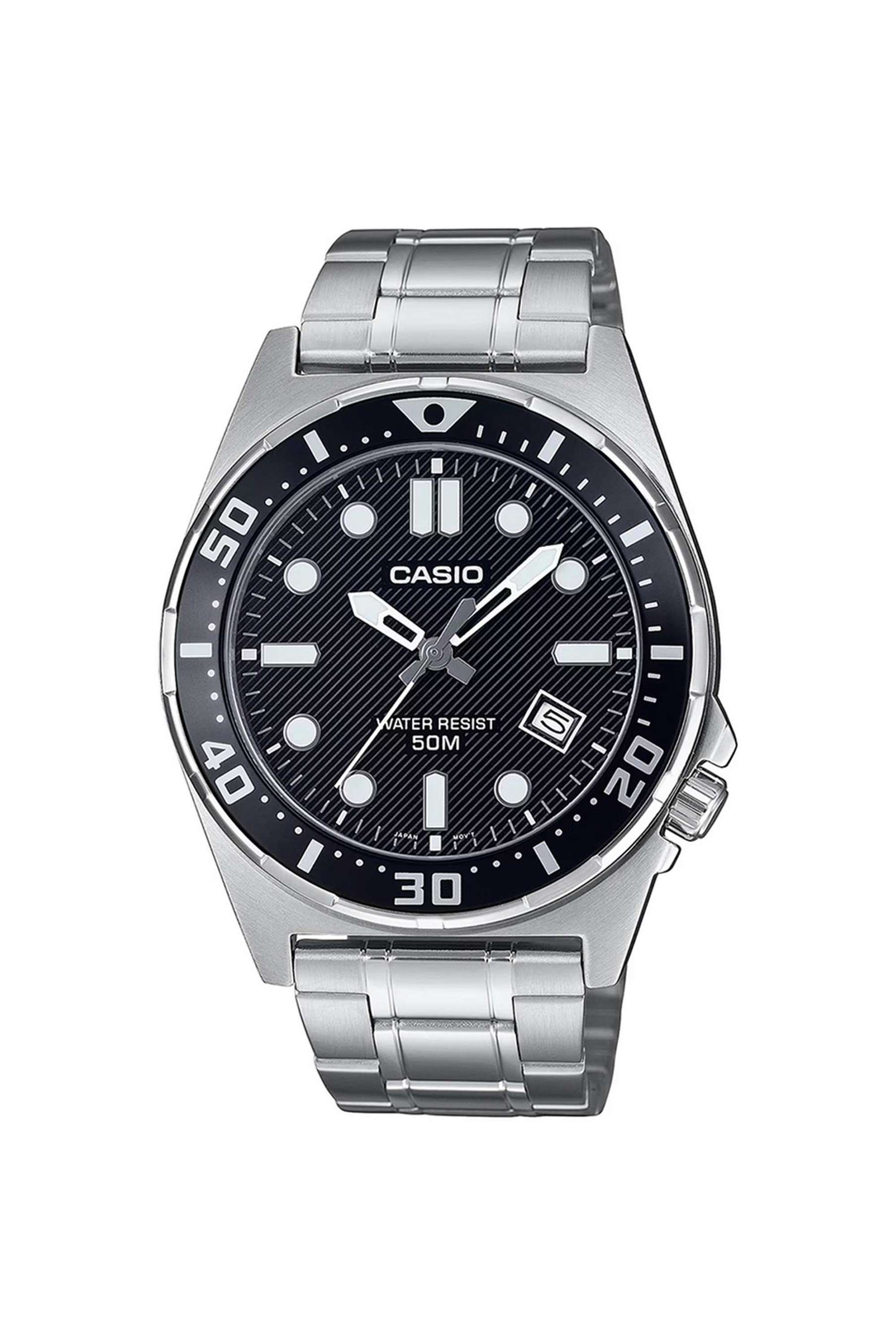 Enticer-50-x-43.6-x-9.3-mm-Black-Dial-Stainless-Steel-Analogue-Wrist-Watch-for-Men---A2376