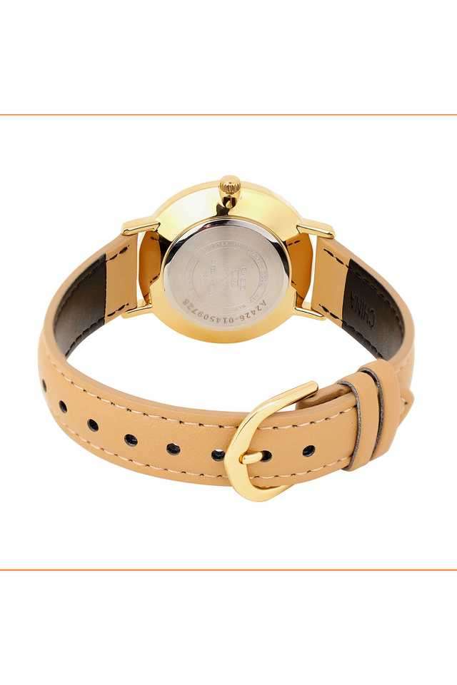 Enticer-40-x-34-x-7.9mm-Gold-Dial-Leather-Analogue-Wrist-Watch-for-Women---A2426