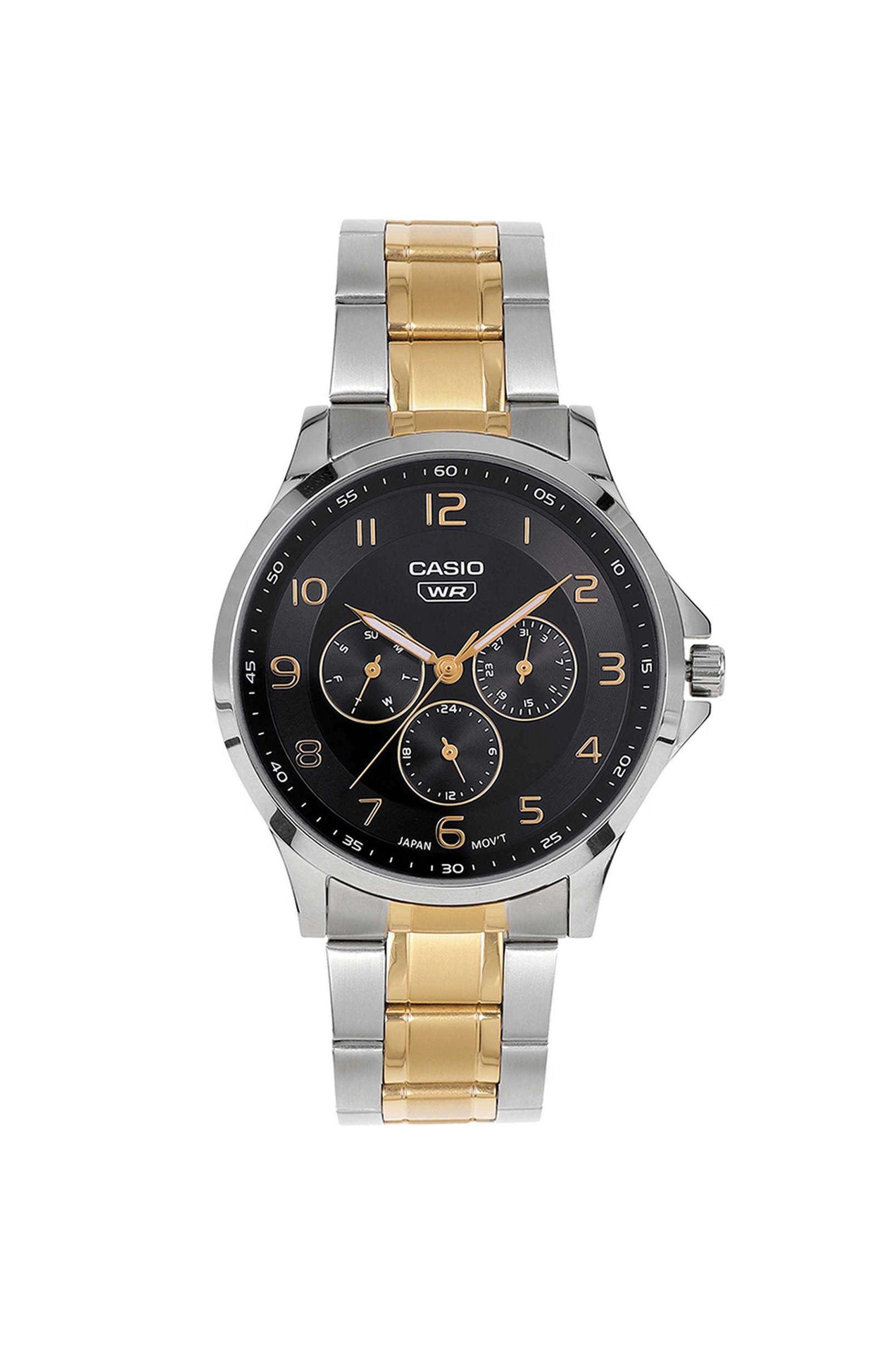 Enticer-43-49-8-mm-Black-Dial-Stainless-Steel-Analogue-Watch-For-Men---MTP-SN2KSG-1A