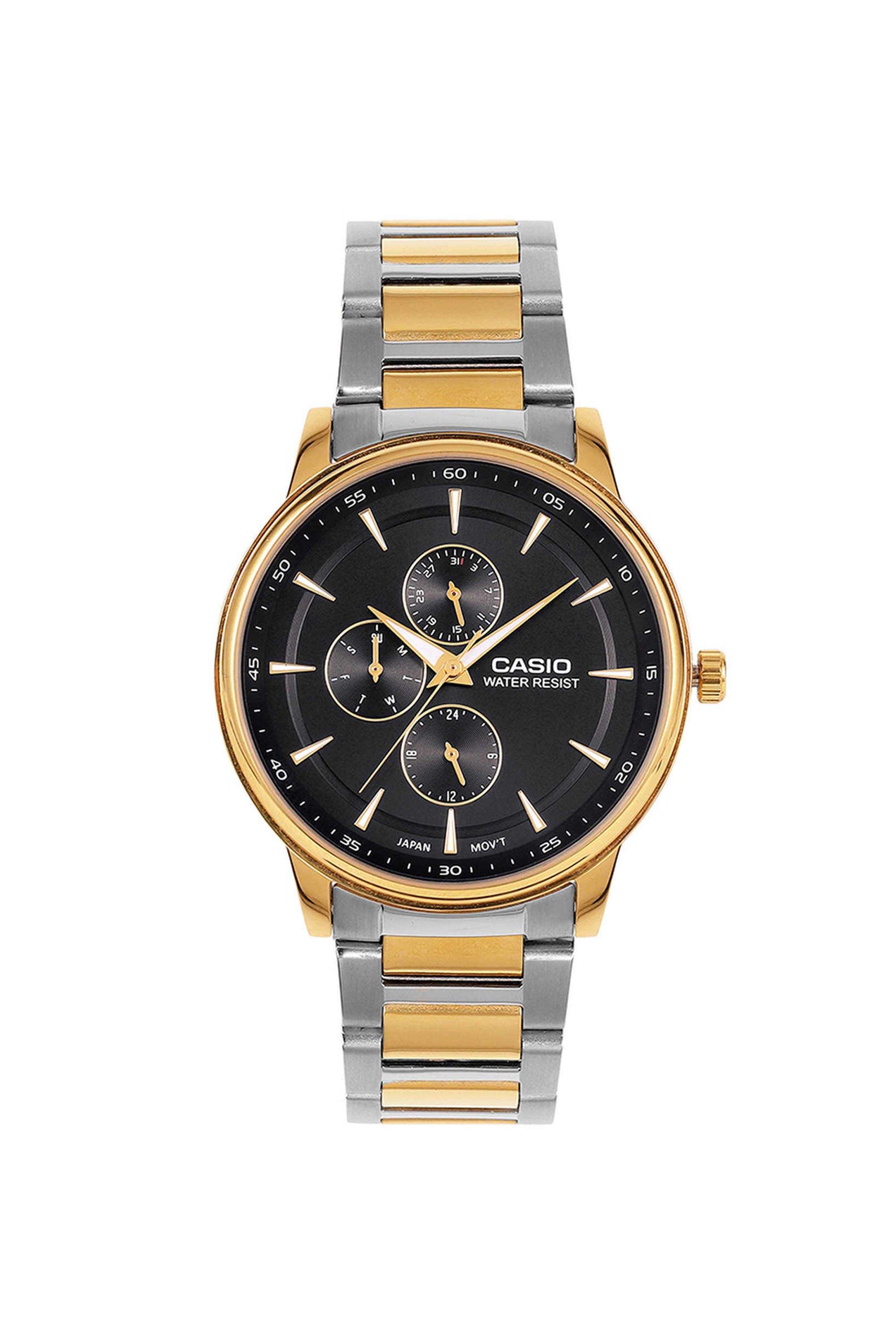 Enticer-43-49-8-mm-Black-Dial-Stainless-Steel-Analogue-Watch-For-Men---MTP-SN3KSG-1A
