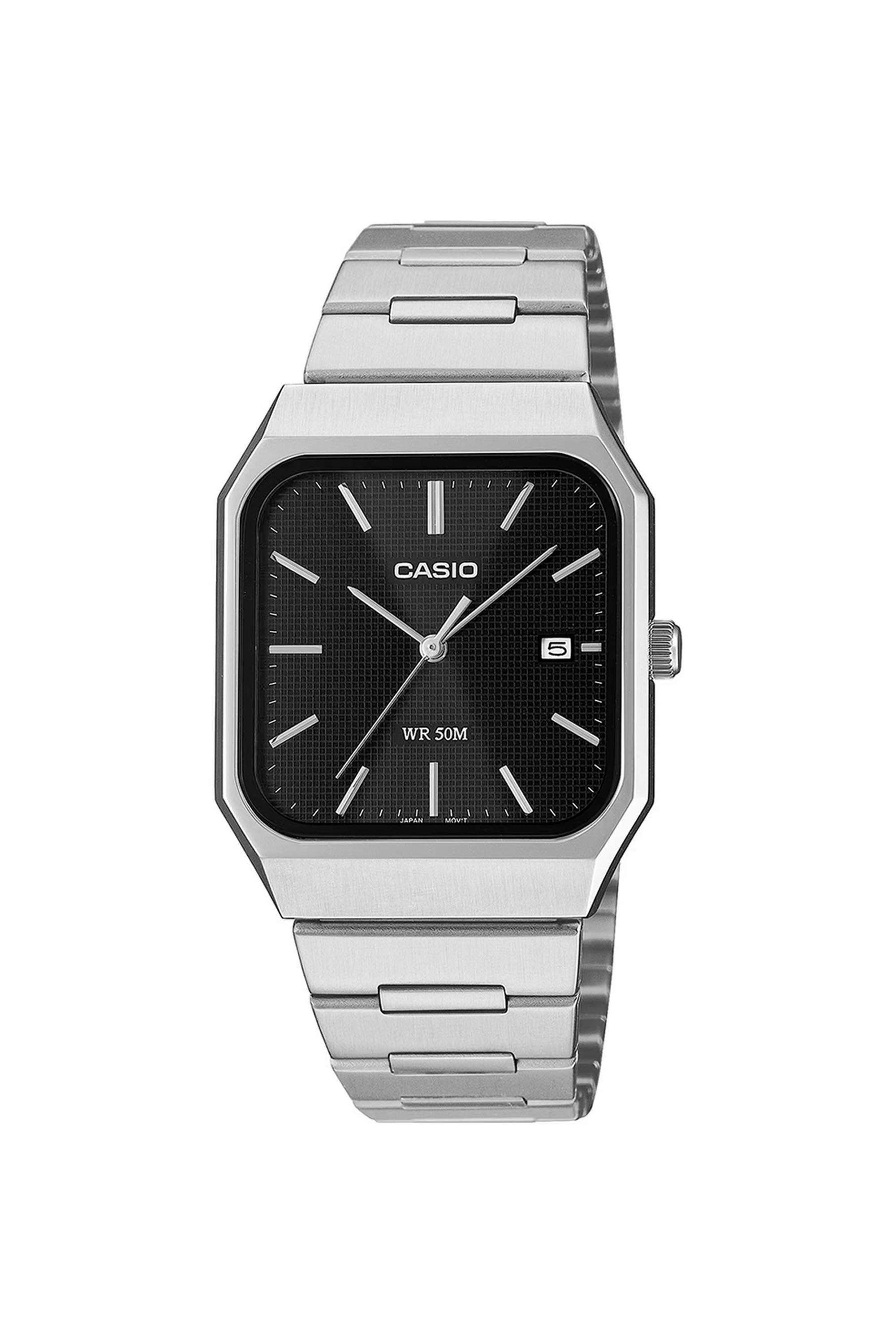 Metal-40x32.5x7.3-mm-Black-Dial-Stainless-Steel-Analogue-Watch-For-Men---A2465