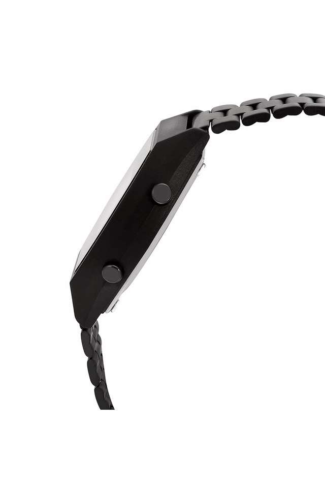 Unisex-Sheen-Grey-Dial-Metallic-Digital-Watch---D180