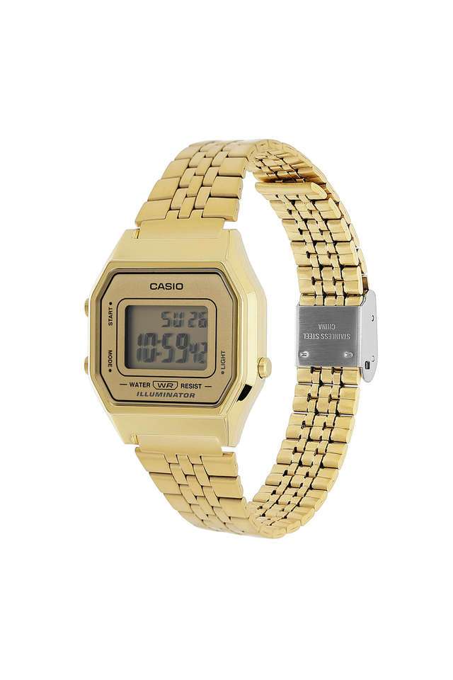 Vintage-33.5x28.6x8.6-mm-Gold-Dial-Stainless-Steel-Digital-Wrist-Watch-For-Women---D345
