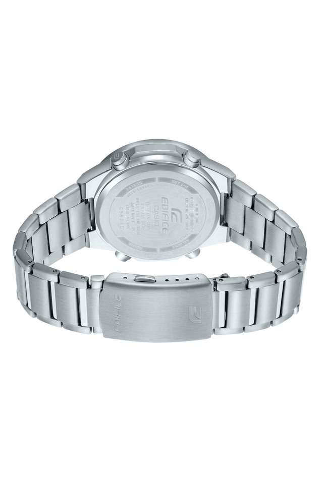 Mens-51.3-x-46.9-x-13.7-mm-Edifice-Collection-EFV-C110D-1A4VDF-Black-Dial-Stainless-Steel-Watch---ED551