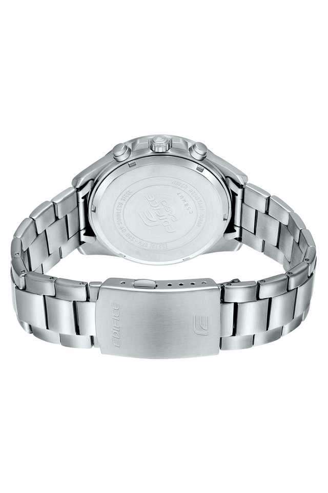 Edifice-53-x-47-x-12.1-mm-White-Dial-Stainless-Steel-Analogue-Watch-for-Men---ED556