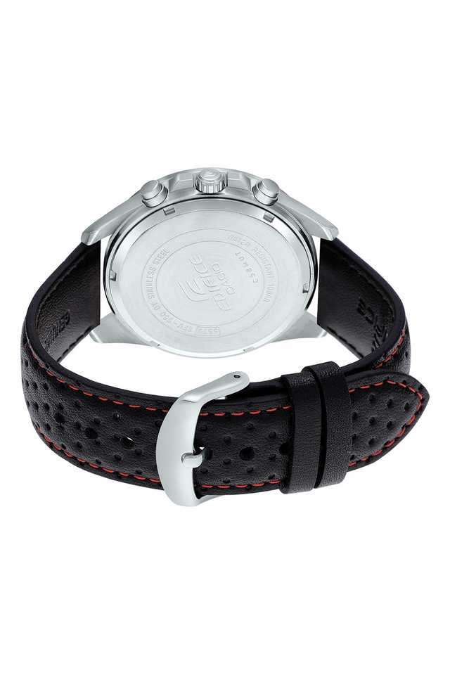 Edifice-53-x-47-x-12.1-mm-Black-Dial-Leather-Analogue-Watch-for-Men---ED557