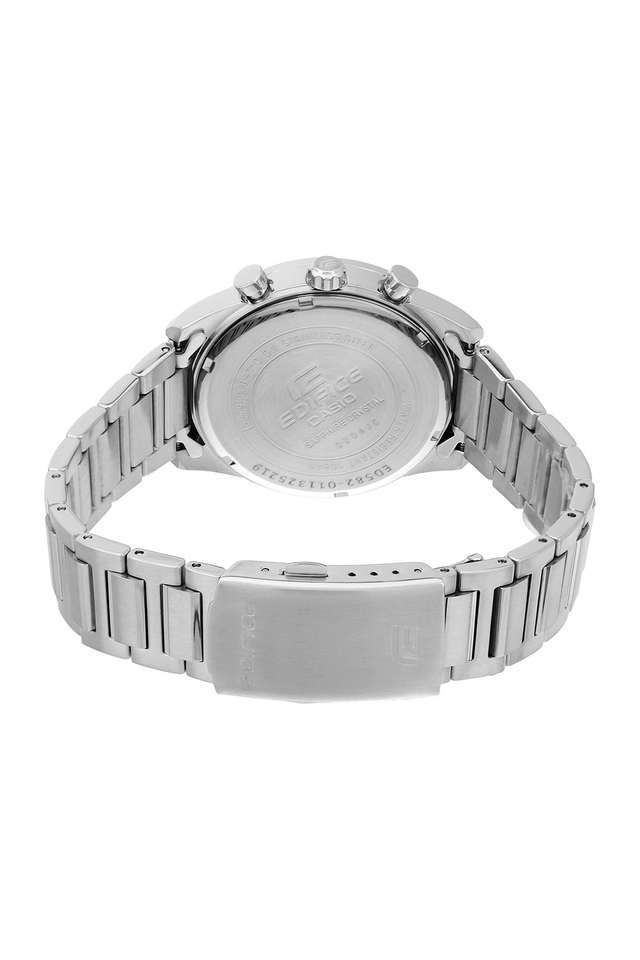 Buy Casio NoColour Edifice 48 ? 41 ? 10.5 mm White Dial Stainless