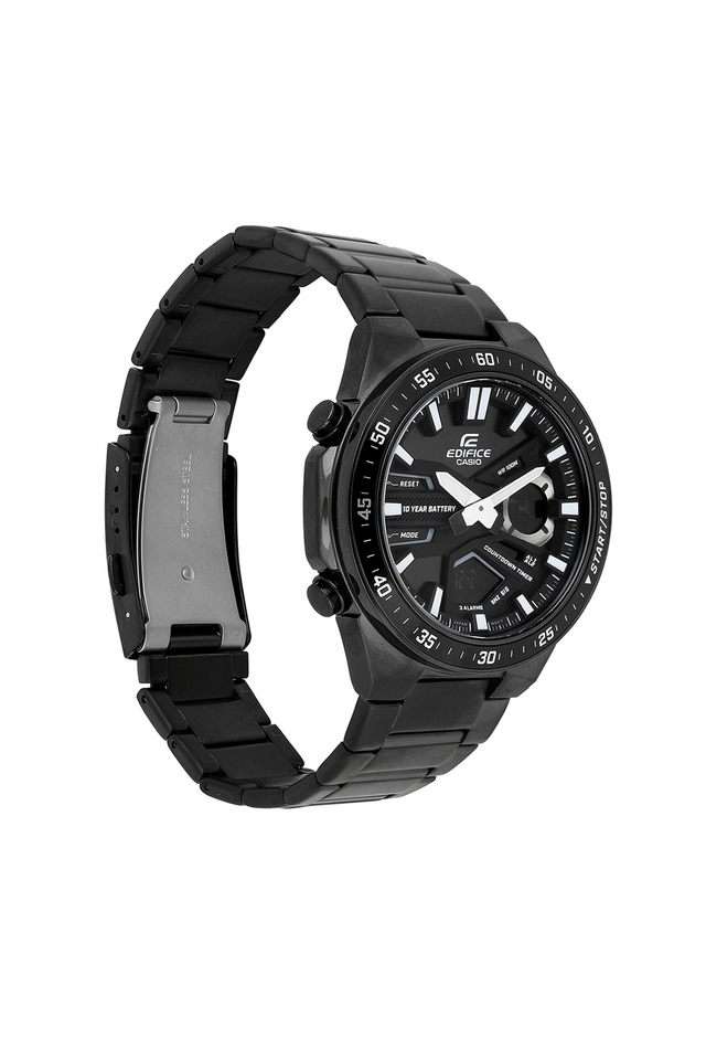 Buy Casio NoColour Edifice 51.3x46.9x13.7 mm Black Dial Stainless