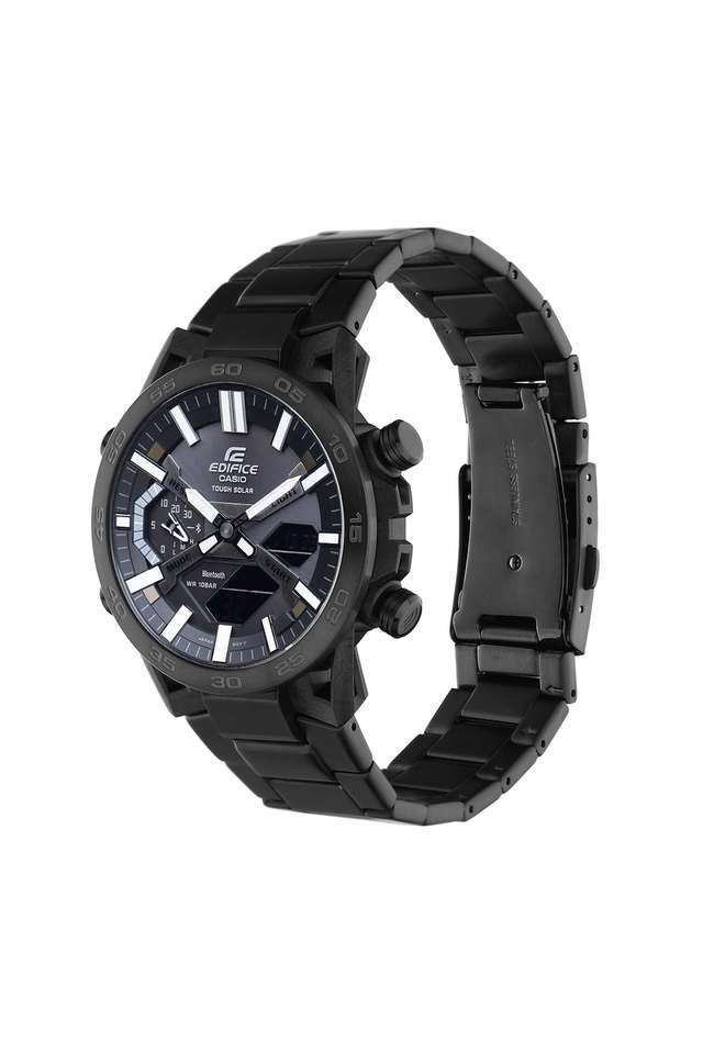 Edifice-51x47.8x10.8-mm-Black-Dial-Stainless-Steel-Analog-Digital-Wrist-Watch-For-Men---ED608