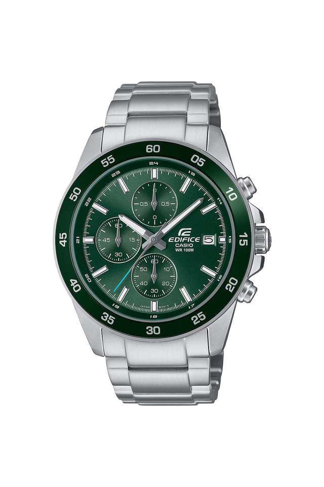 Buy Casio NoColour Edifice 48.5x43.8x11.6 mm Green Dial