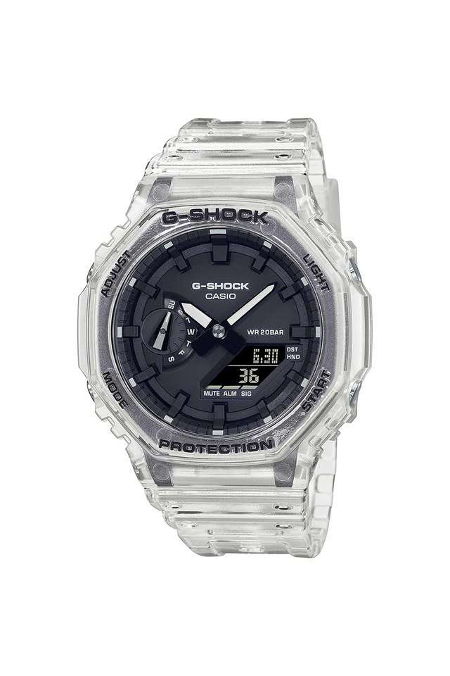 Mens-Black-Dial-Resin-Analog-Digital-Watch