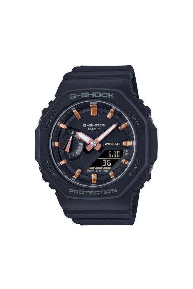 Womens-40-49-mm-G-Shock-Black-Dial-Resin-Analogue-Digital-Watch---G1107