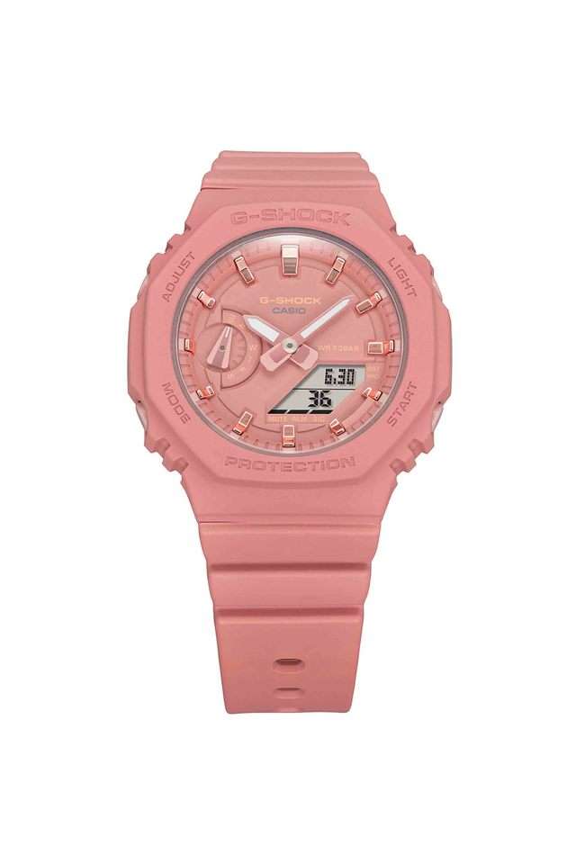 Womens-40-49-mm-G-Shock-Pink-Dial-Resin-Analogue-Digital-Watch---G1108
