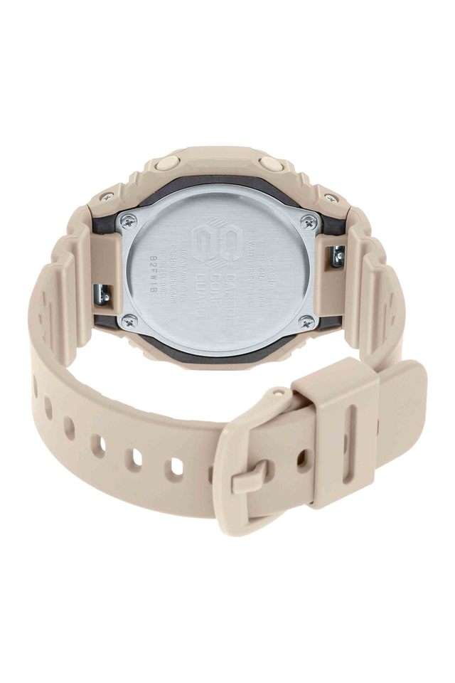 Womens-40-49-mm-G-Shock-Beige-Dial-Resin-Analogue-Digital-Watch---G1109