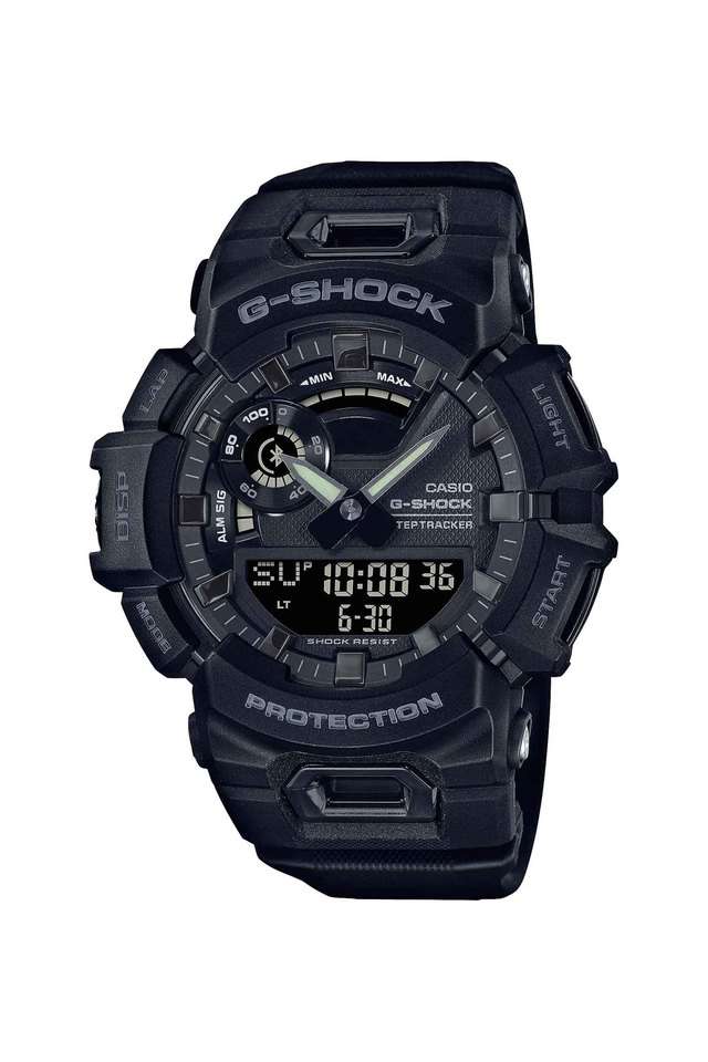 Mens-40-49-mm-G-Shock-Black-Dial-Resin-Analogue-Digital-Watch---G1135
