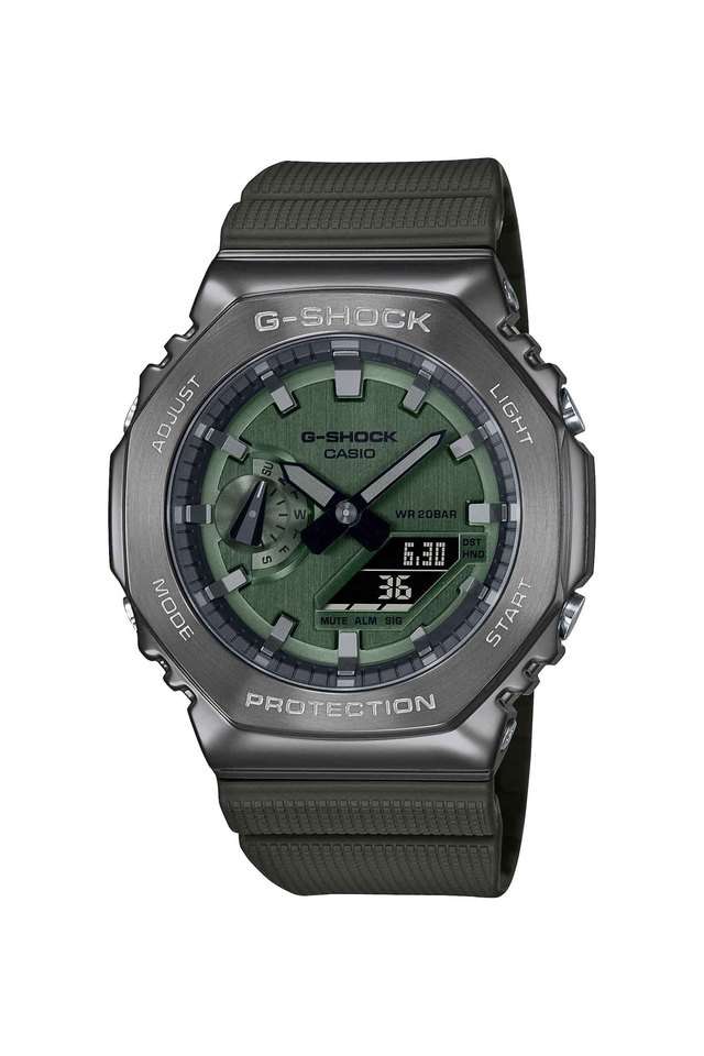 Mens-40-49-mm-G-Shock-Black-Dial-Resin-Analogue-Digital-Watch---G1160