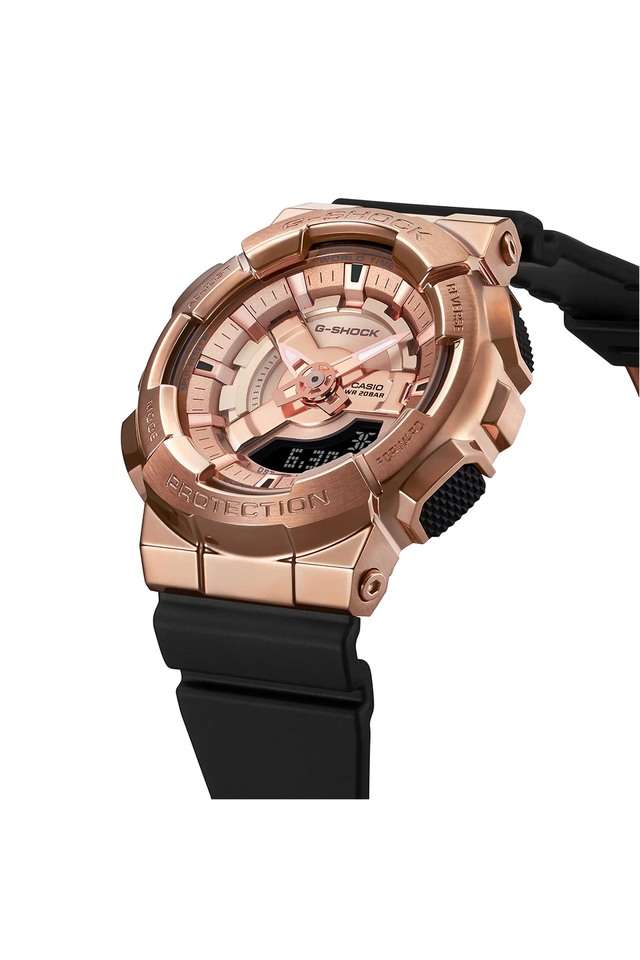 G-Shock-GM-S110PG-1ADR-Womens-46---42---13-mm-Rose-Gold-Dial-Resin-Analog-Digital-Watch