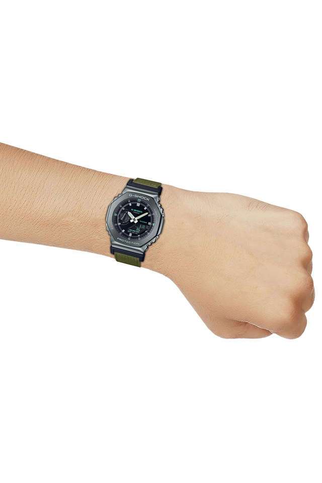 Buy Casio NoColour G-Shock 49.3 x 44.4 x 11.8 mm Black Dial Fabric