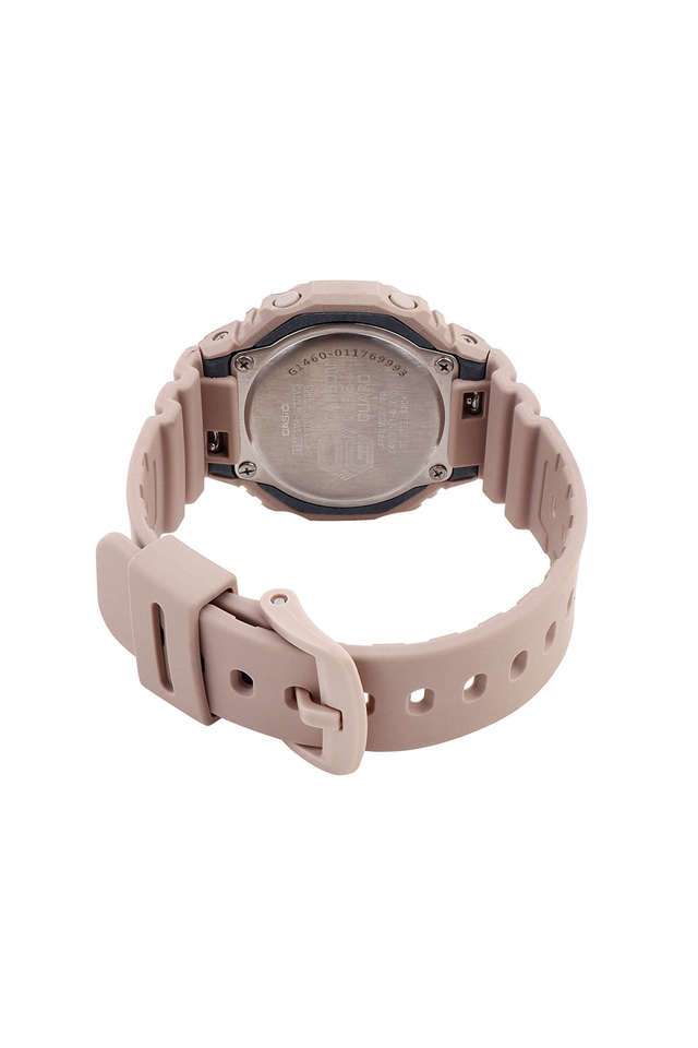 G-Shock-46.2-x-42.9-x-11.2-mm-Rose-Gold-Dial-Resin-Analog-Digital-Watch-For-Women---G1460