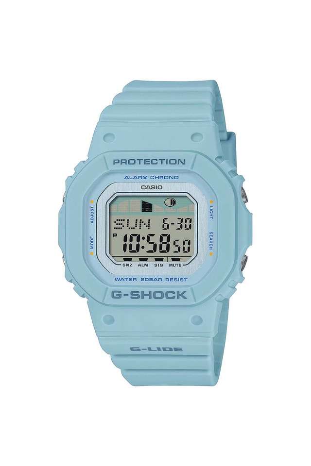 Buy Casio NoColour G-Shock Quartz 45.7x40.5x11.9 mm Blue Dial