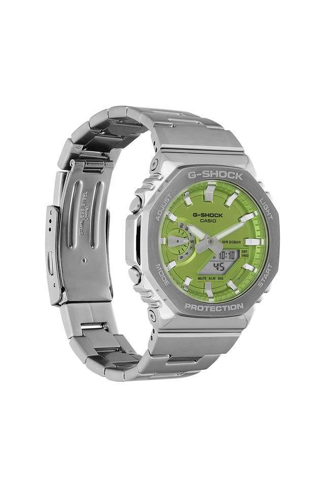 Buy Casio NoColour G-Shock 49.3x44.4x11.8 mm Green Dial Stainless