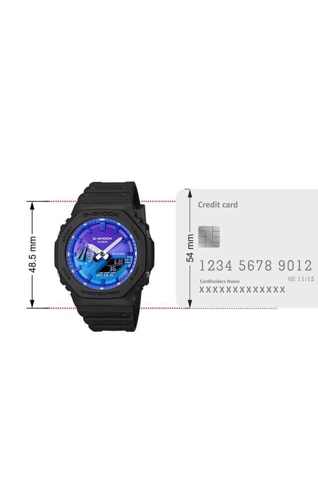 Buy Casio blue G-Shock 48.5 x 45.4 x 11.8 mm Blue Dial Bio-Based