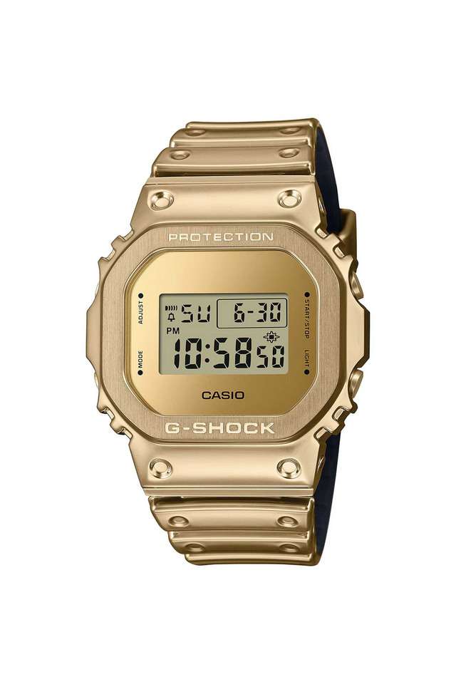G-Shock-49.6-x-43.2-x-12.9mm-Gold-Dial-Tough-Silicone-Band-(Resin-Band)-Digital-Wrist-Watch-for-Men---G1667