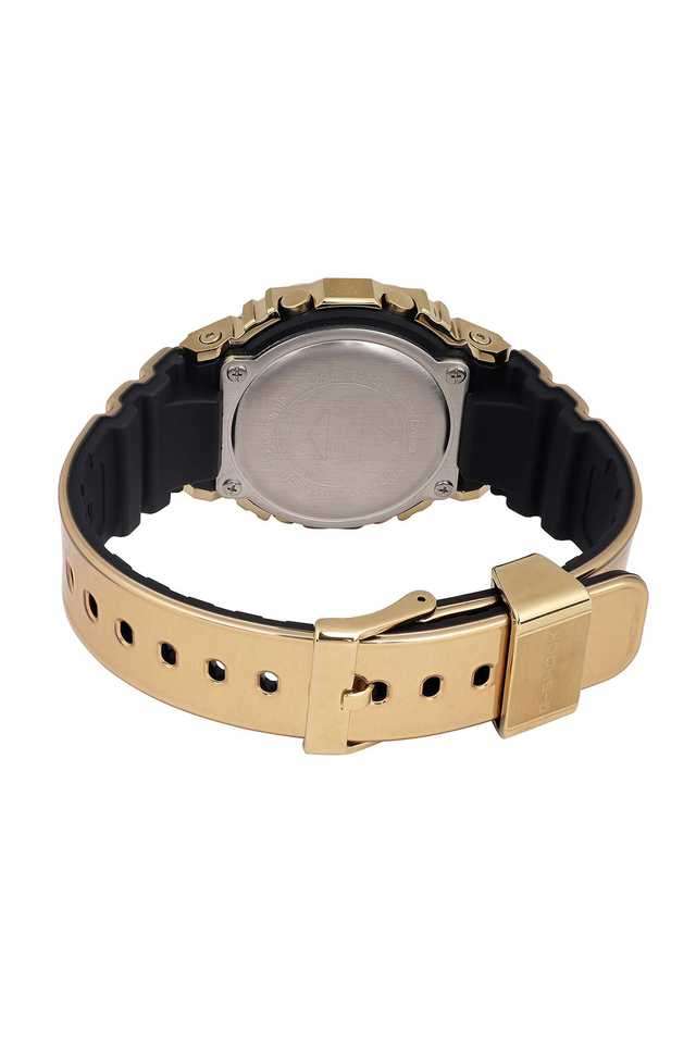 G-Shock-49.6-x-43.2-x-12.9mm-Gold-Dial-Tough-Silicone-Band-(Resin-Band)-Digital-Wrist-Watch-for-Men---G1667