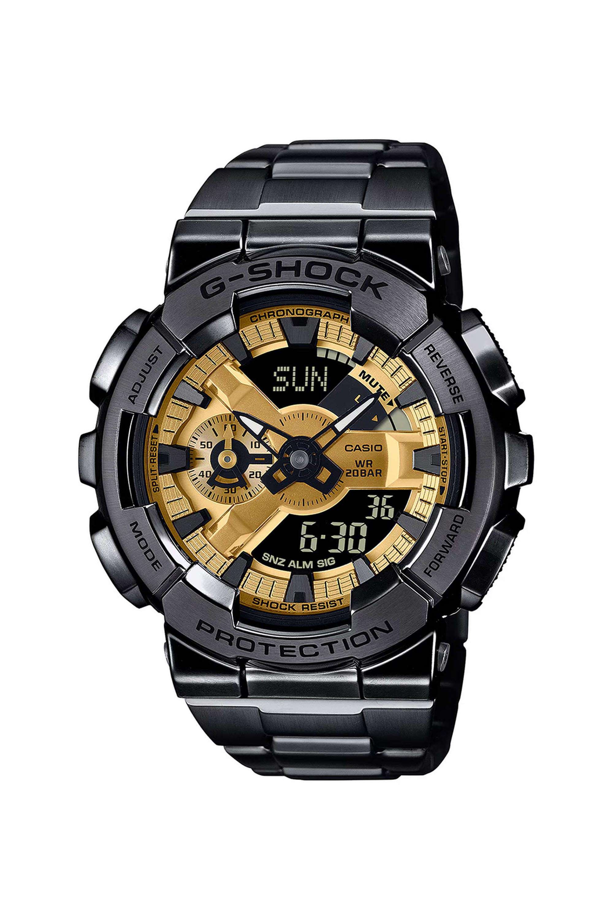 G-SHOCK-51.9x48.8x19.9-mm-Black-Dial-Stainless-Steel-Analog-Digital-Watch-For-Men---G1688