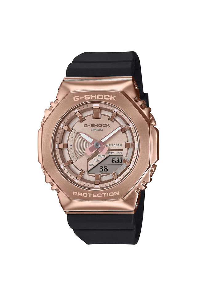 G-Shock-45.9-x-40.5-x-11mm-Rose-Gold-Dial-Bio-Based-Resin-Analog-Digital-Wrist-Watch-for-Women---G1693