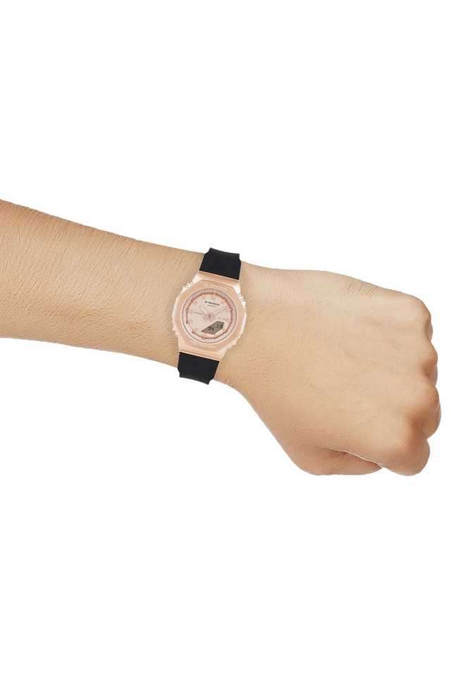 Buy Casio Rose Gold G-Shock 45.9 x 40.5 x 11mm Rose Gold Dial Bio