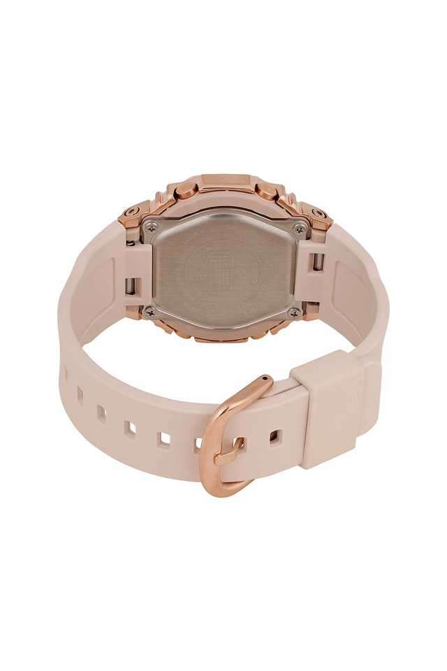 G-Shock-45.9-x-40.5-x-11mm-Rose-Gold-Dial-Bio-Based-Resin-Analog-Digital-Wrist-Watch-for-Women---G1694