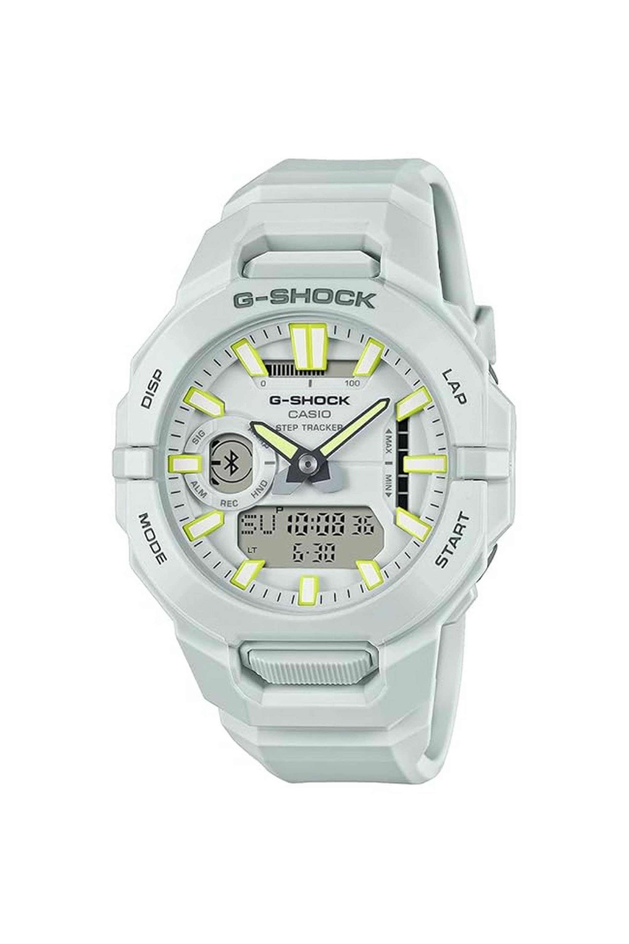 G-Shock-43.9-mm-Analog-Digital-Quartz-Watch-For-Men-s---White-Dial-with-White-Resin-Strap-(WCAG1711)