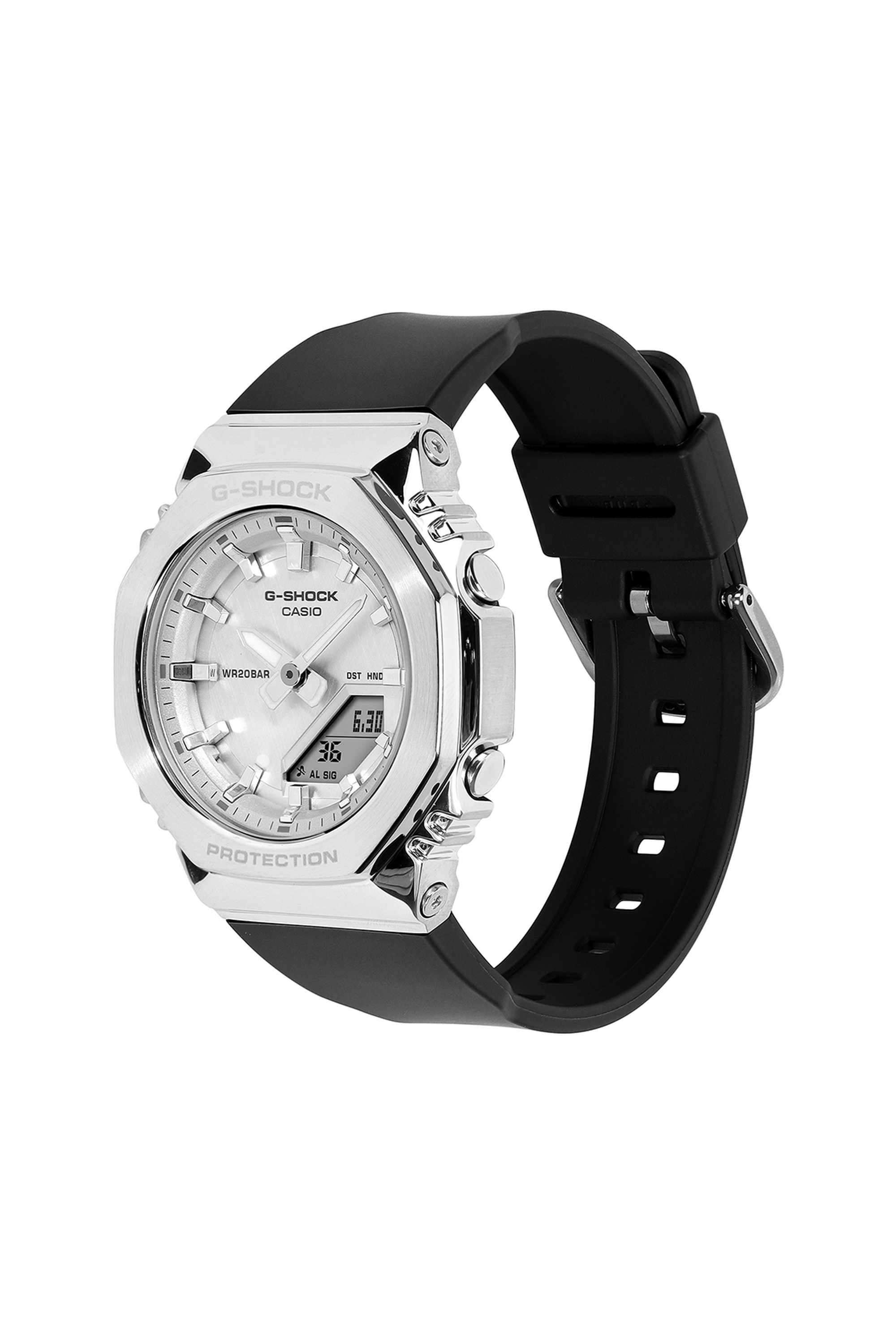 Buy Casio White G-Shock 45.9 x 40.5 x 11 mm White Dial Bio-Based