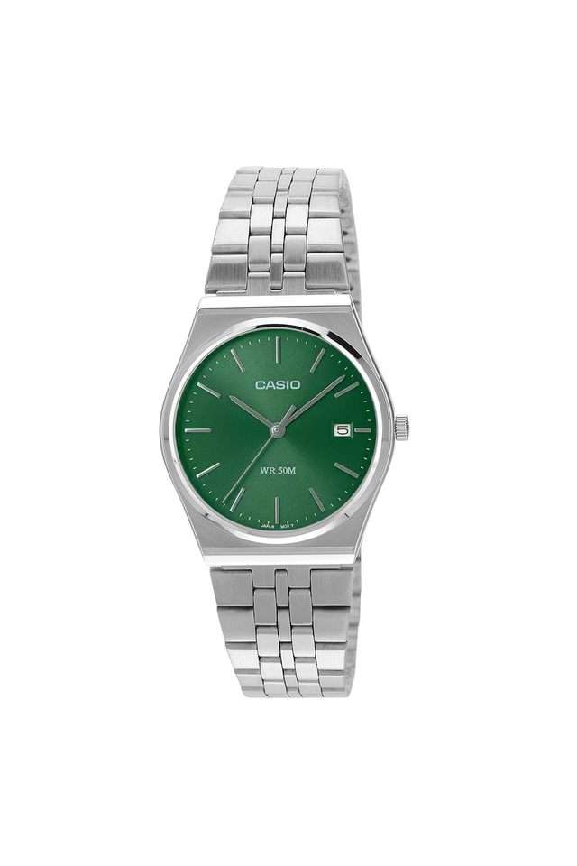 Enticer-40x35x7.4-mm-Green-Dial-Stainless-Steel-Analogue-Watch-For-Men---A2236