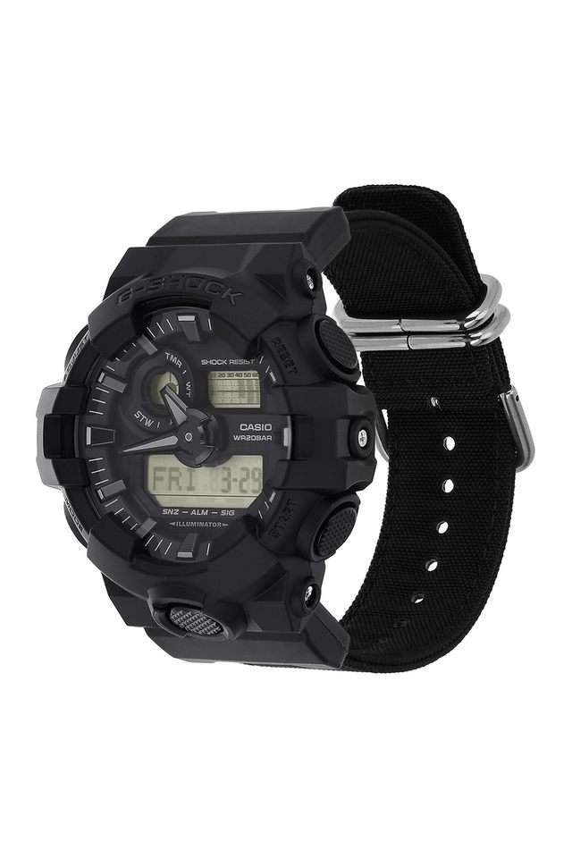G-Shock-57.5x53.4x18.5-mm-Black-Dial-Fabric-Analog-Digital-Watch-For-Men---G1525