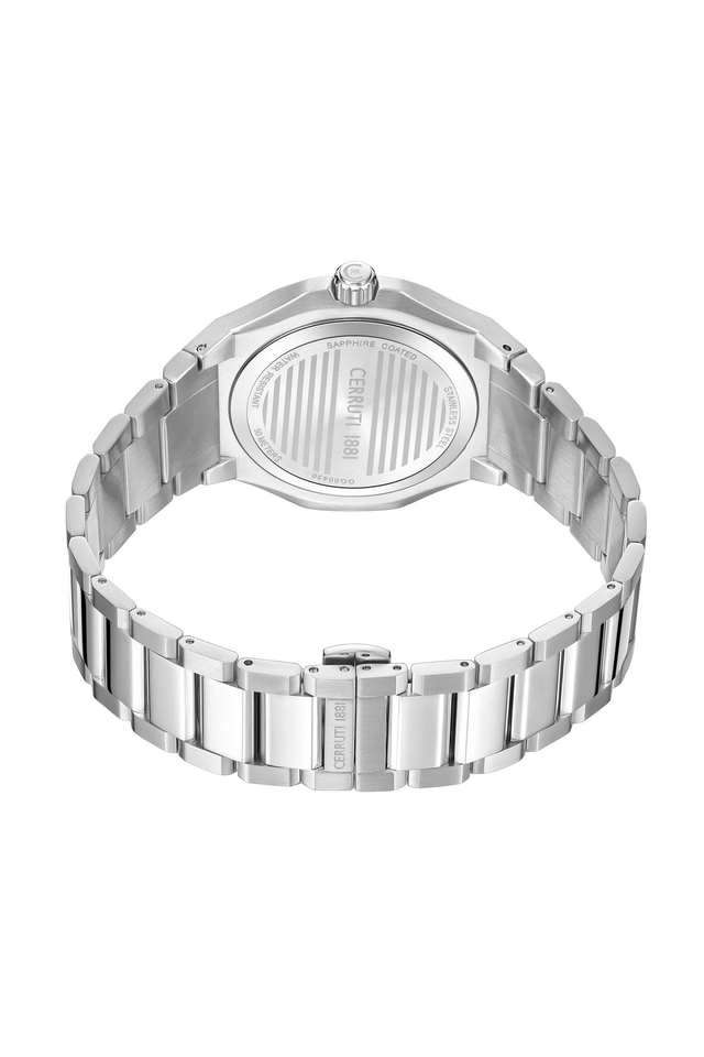 Quartz-33-mm-Blue-Dial-Silver-Analogue-Wrist-Watch-For-Men---CECIWGG0043005