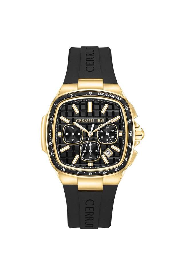 Chronograph-32-mm-Black-Dial-Silicone-Chronograph-Watch-for-Men---CECIWGO0050001