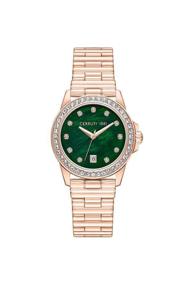 FW24-Drop2-Quartz-24-mm-Green-Dial-Stainless-Steel-Analogue-Wrist-Watch-for-Women---CECIWLH0051903