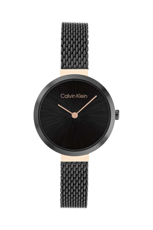 Minimalistic-T-Bar-28-mm-Mesh-Black-Dial-Stainless-Steel-Analog-Watch-for-Women---25200084