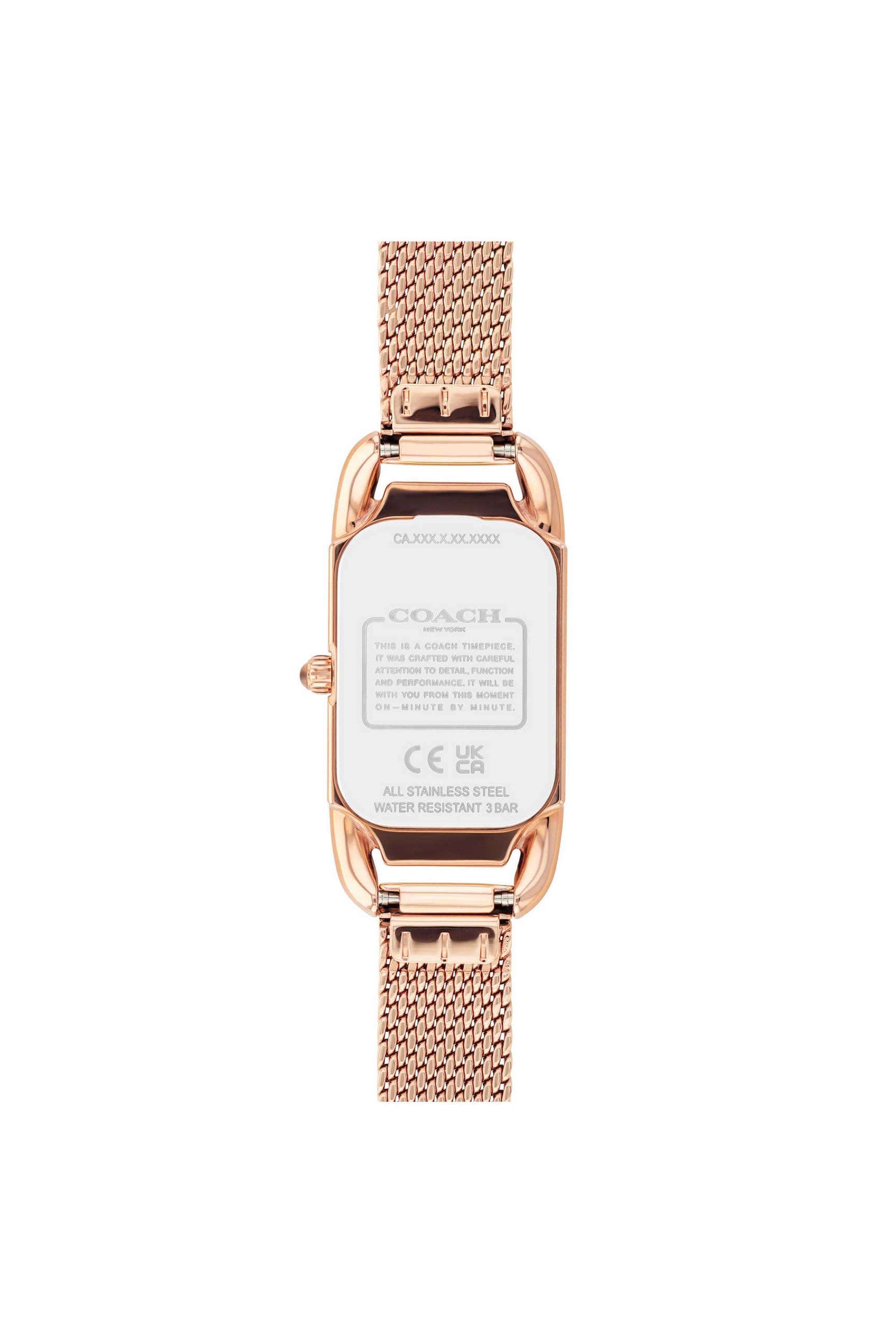 Buy COACH green Cadie 18.5 mm Green Dial Stainless Steel Analogue
