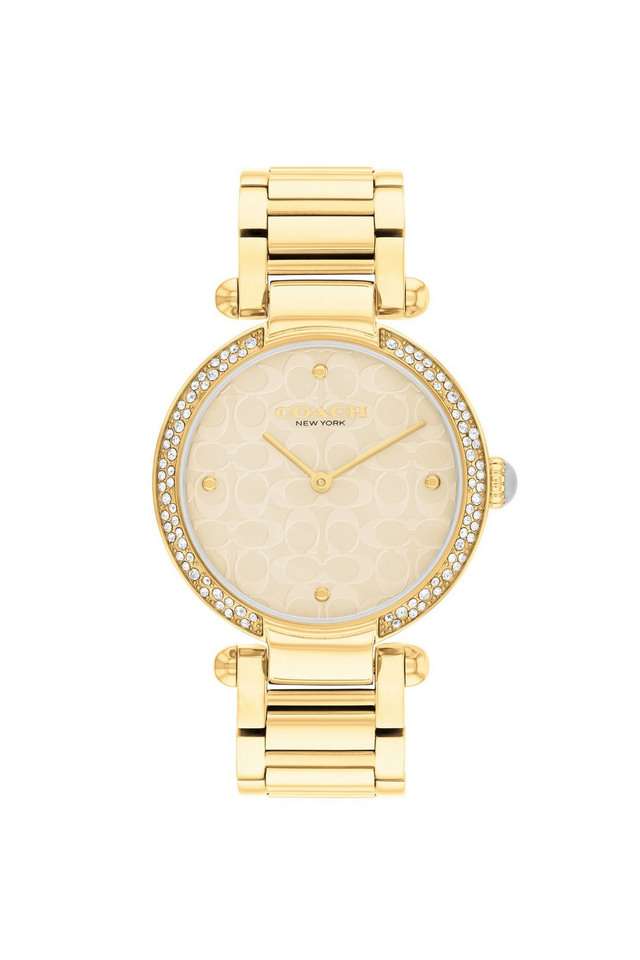 Cary-34-mm-Brown-Mother-Of-Pearl-Round-Dial-Stainless-Steel-Analogue-Watch-for-Women---14504183