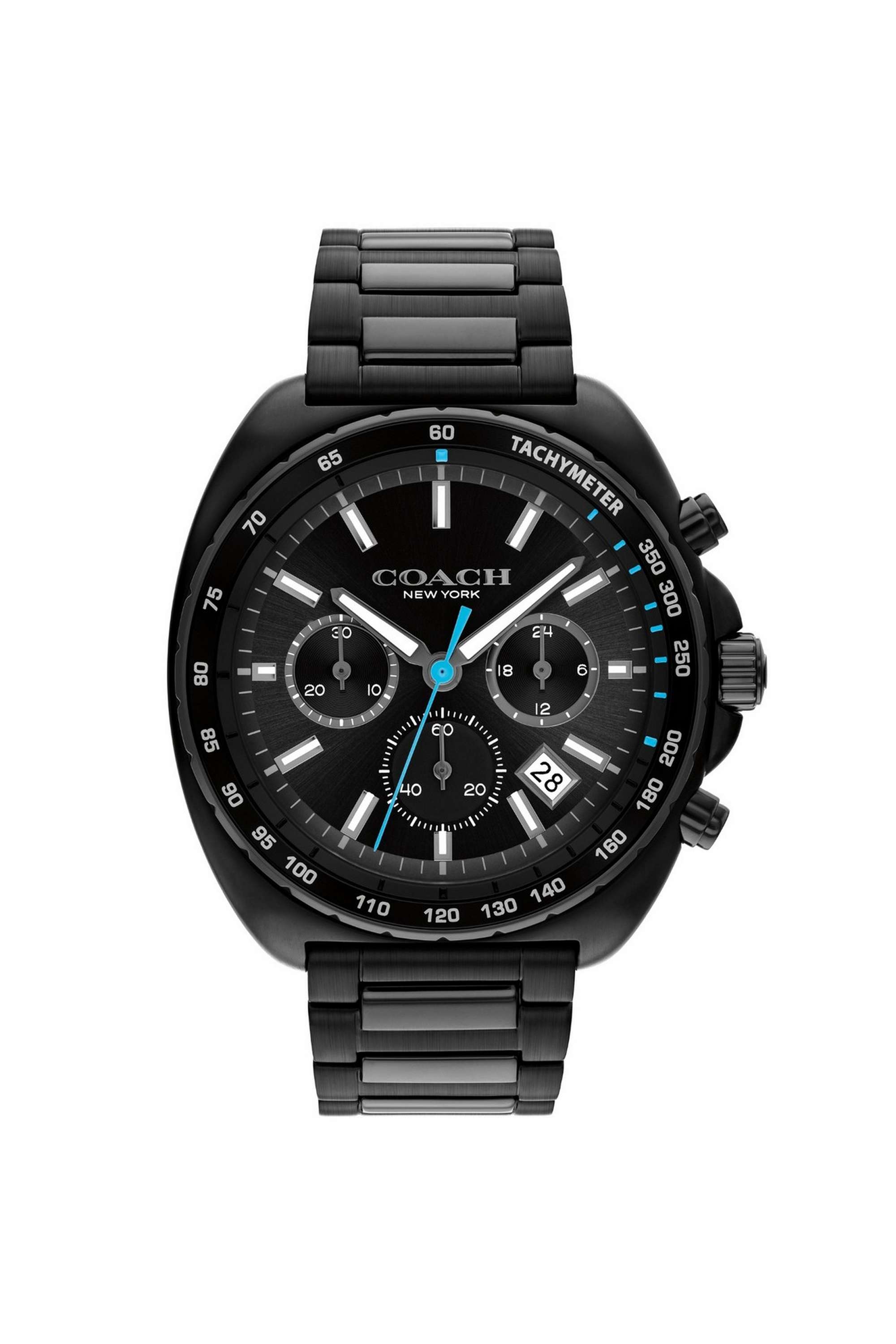 Charter-Fashion-Chrono-44.5-mm-Black-Tonneau-Dial-Stainless-Steel-Analogue-Watch-for-Men---14602705